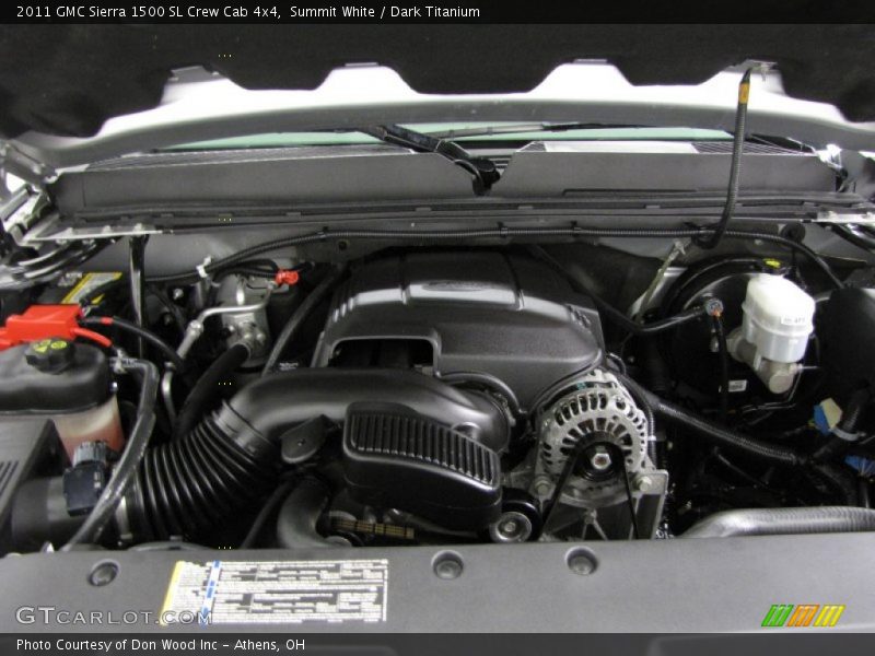 Summit White / Dark Titanium 2011 GMC Sierra 1500 SL Crew Cab 4x4