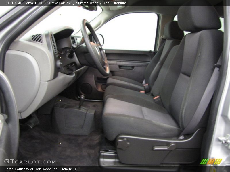 Summit White / Dark Titanium 2011 GMC Sierra 1500 SL Crew Cab 4x4