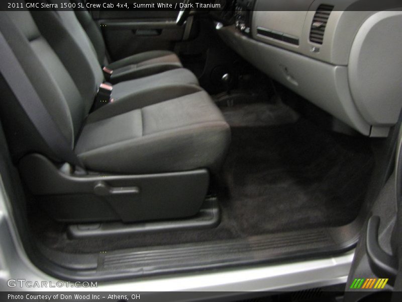 Summit White / Dark Titanium 2011 GMC Sierra 1500 SL Crew Cab 4x4