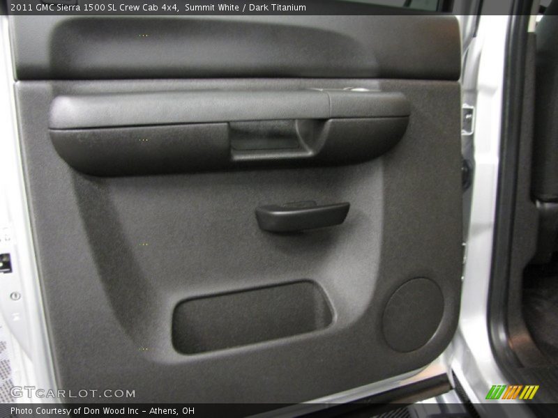 Summit White / Dark Titanium 2011 GMC Sierra 1500 SL Crew Cab 4x4