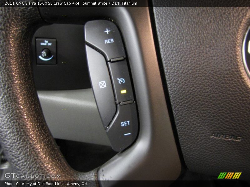 Summit White / Dark Titanium 2011 GMC Sierra 1500 SL Crew Cab 4x4