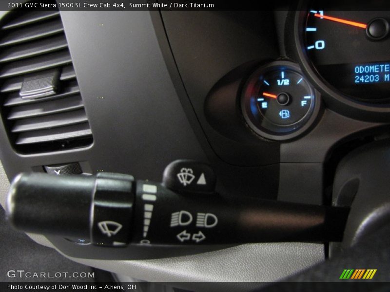 Summit White / Dark Titanium 2011 GMC Sierra 1500 SL Crew Cab 4x4