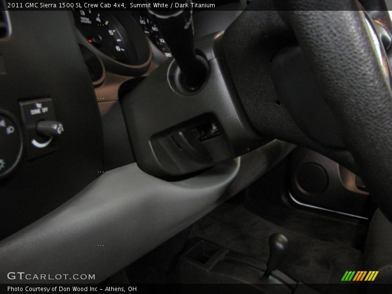 Summit White / Dark Titanium 2011 GMC Sierra 1500 SL Crew Cab 4x4