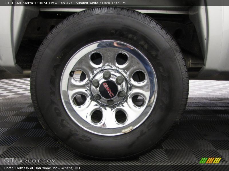 Summit White / Dark Titanium 2011 GMC Sierra 1500 SL Crew Cab 4x4
