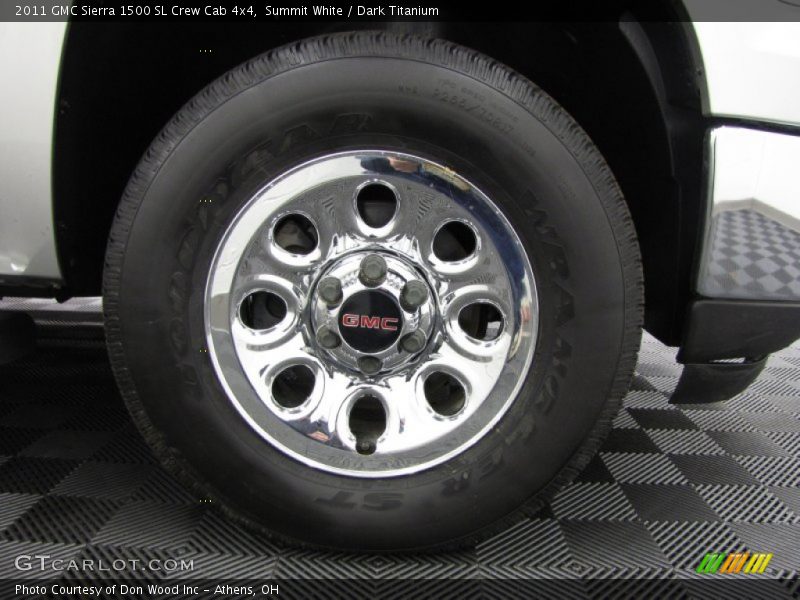 Summit White / Dark Titanium 2011 GMC Sierra 1500 SL Crew Cab 4x4