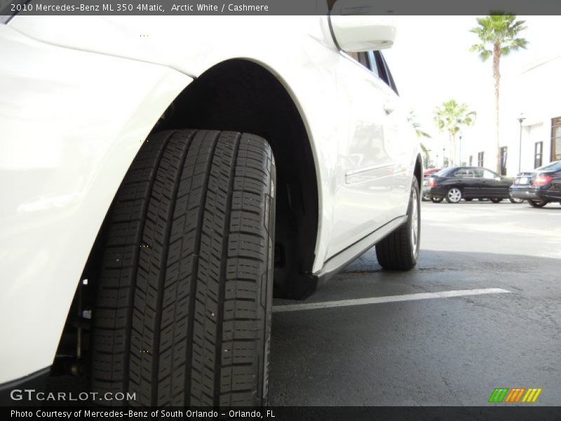 Arctic White / Cashmere 2010 Mercedes-Benz ML 350 4Matic