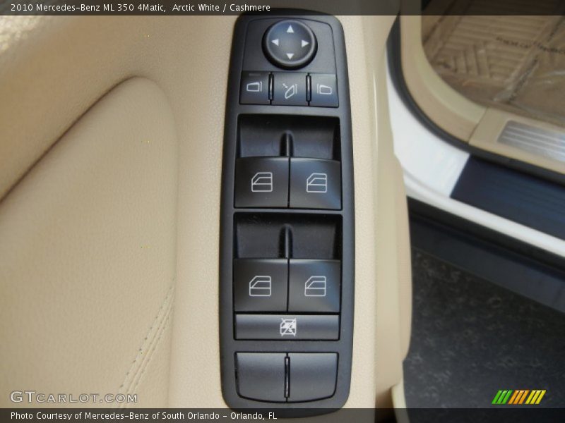 Arctic White / Cashmere 2010 Mercedes-Benz ML 350 4Matic