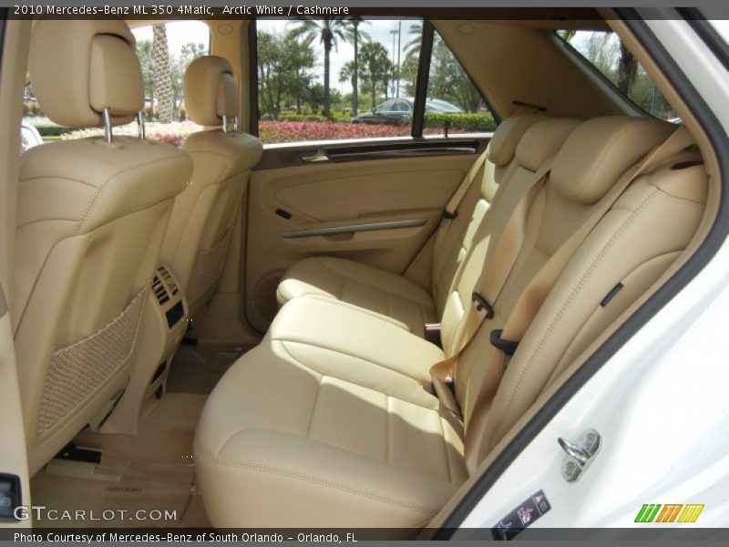 Arctic White / Cashmere 2010 Mercedes-Benz ML 350 4Matic