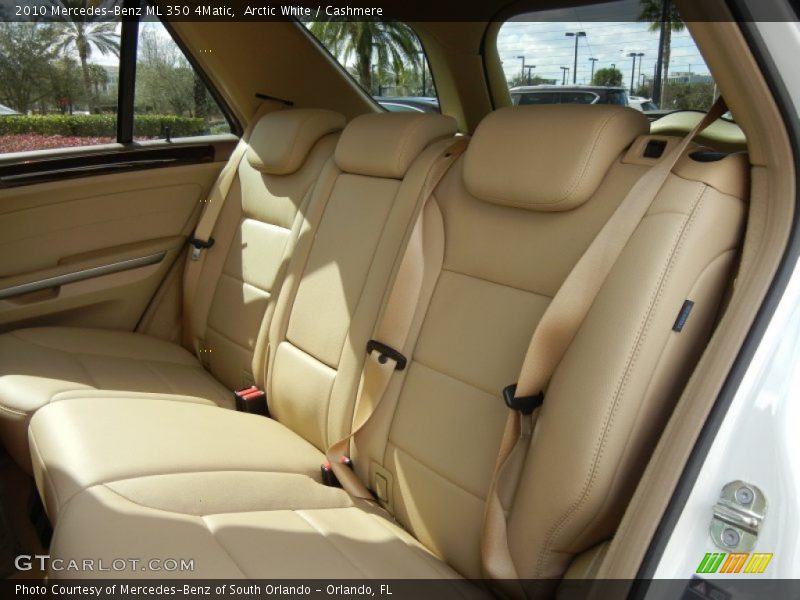 Arctic White / Cashmere 2010 Mercedes-Benz ML 350 4Matic