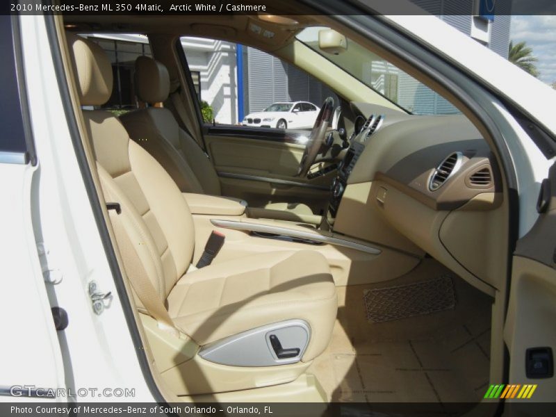 Arctic White / Cashmere 2010 Mercedes-Benz ML 350 4Matic