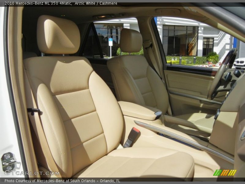 Arctic White / Cashmere 2010 Mercedes-Benz ML 350 4Matic