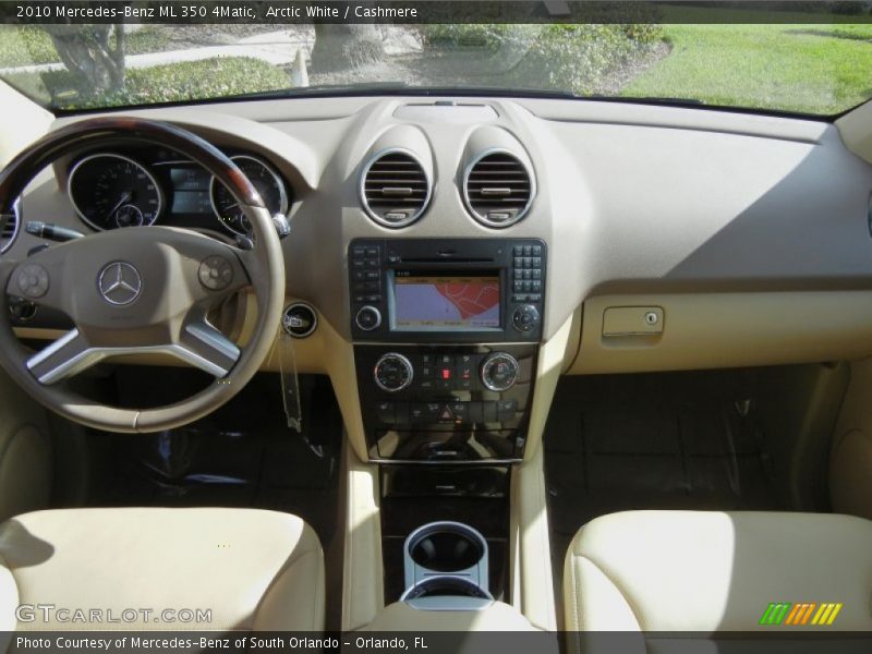 Arctic White / Cashmere 2010 Mercedes-Benz ML 350 4Matic