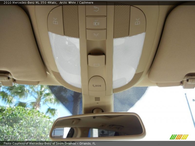 Arctic White / Cashmere 2010 Mercedes-Benz ML 350 4Matic
