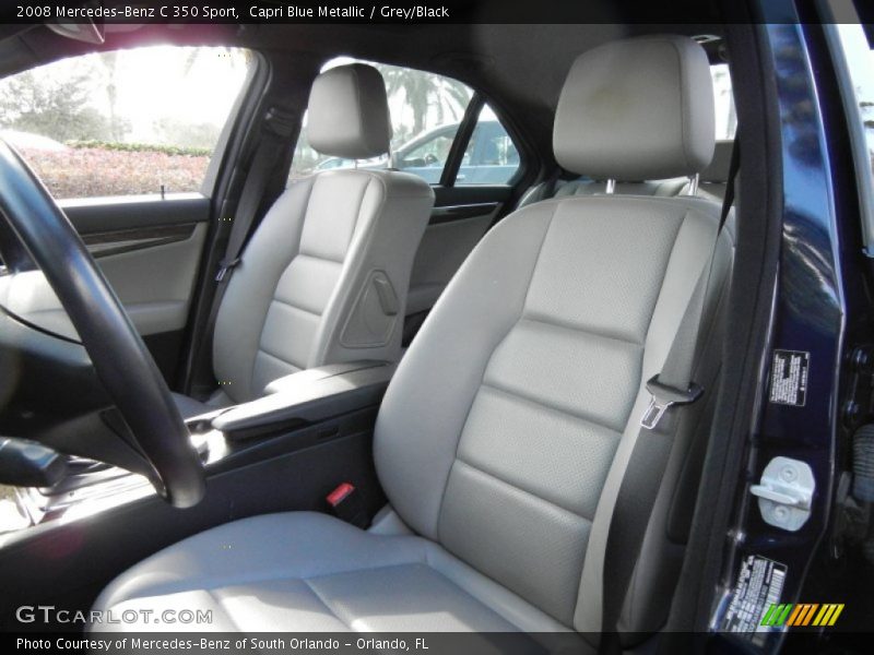 Front Seat of 2008 C 350 Sport