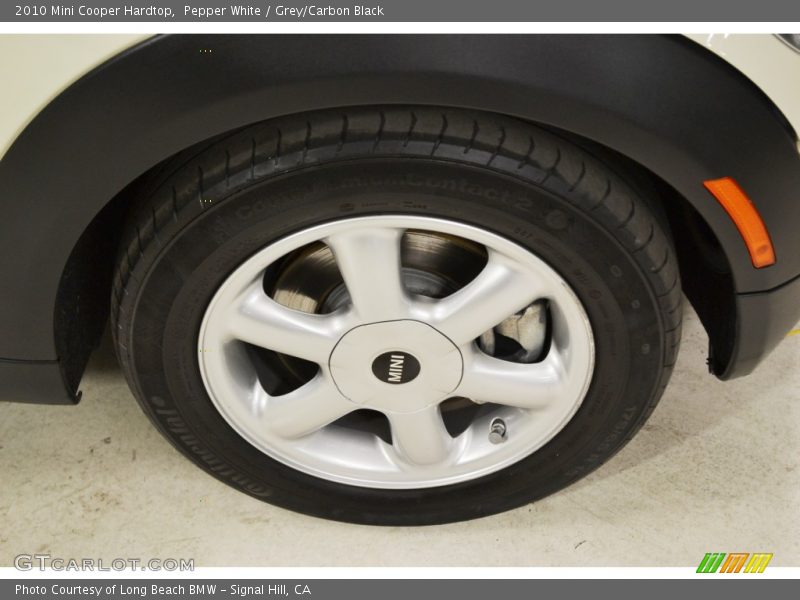 Pepper White / Grey/Carbon Black 2010 Mini Cooper Hardtop