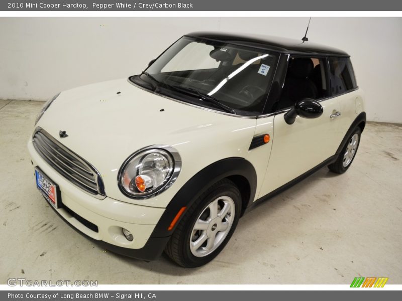 Pepper White / Grey/Carbon Black 2010 Mini Cooper Hardtop