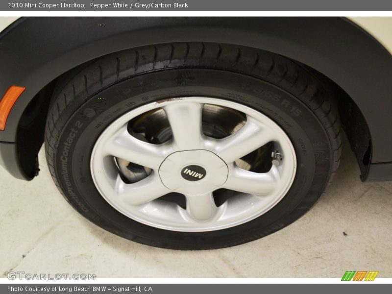 Pepper White / Grey/Carbon Black 2010 Mini Cooper Hardtop