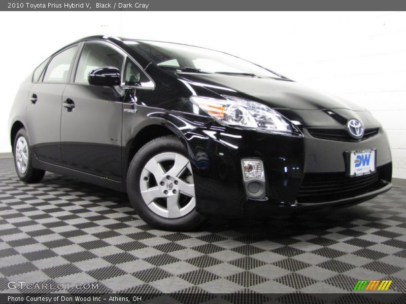 Black / Dark Gray 2010 Toyota Prius Hybrid V