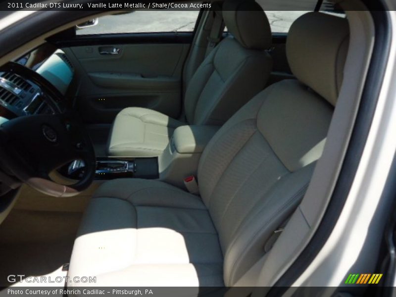 Vanille Latte Metallic / Shale/Cocoa Accents 2011 Cadillac DTS Luxury