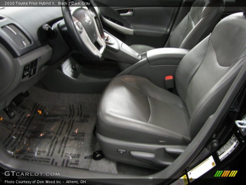 Black / Dark Gray 2010 Toyota Prius Hybrid V