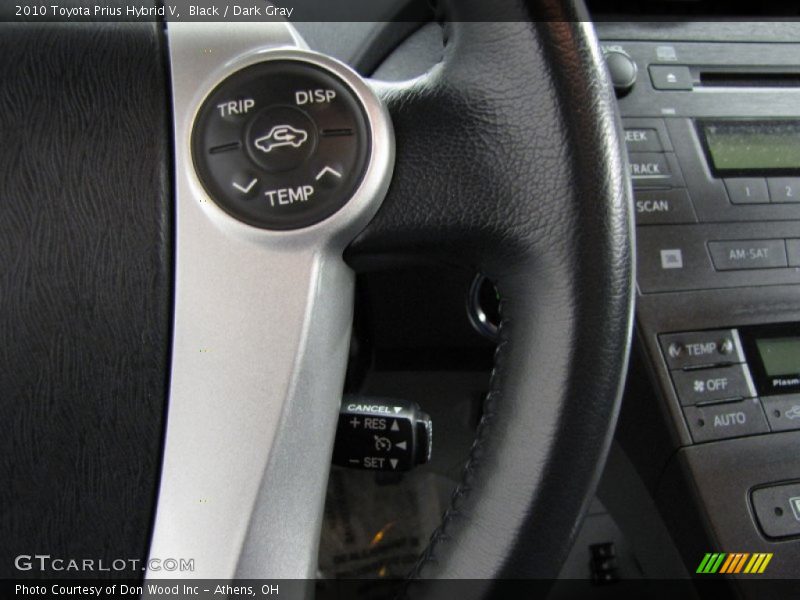 Black / Dark Gray 2010 Toyota Prius Hybrid V