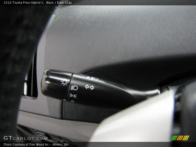 Black / Dark Gray 2010 Toyota Prius Hybrid V