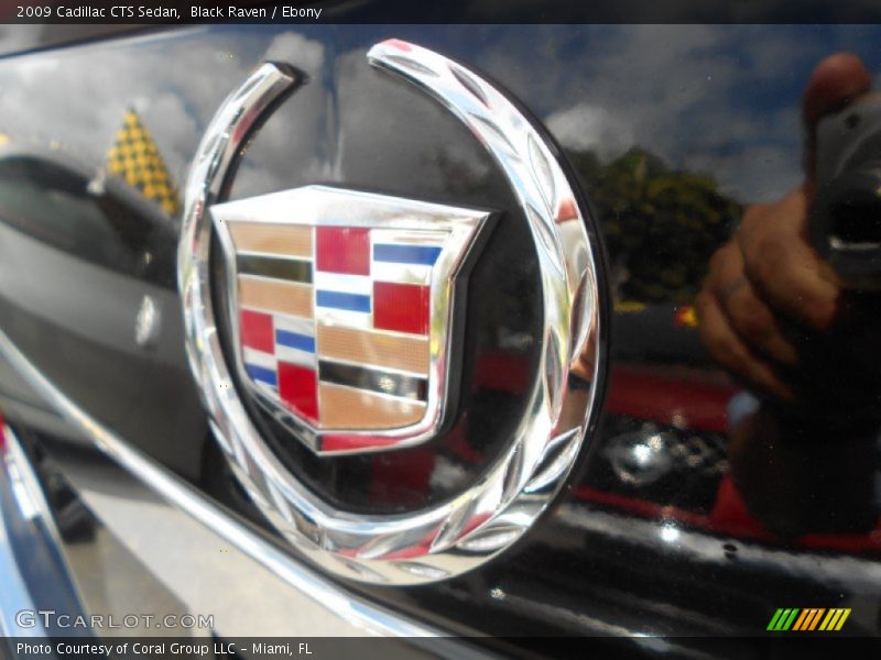 Black Raven / Ebony 2009 Cadillac CTS Sedan