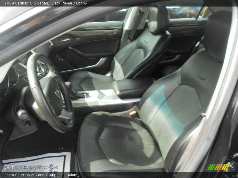 Black Raven / Ebony 2009 Cadillac CTS Sedan