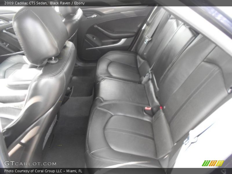 Black Raven / Ebony 2009 Cadillac CTS Sedan