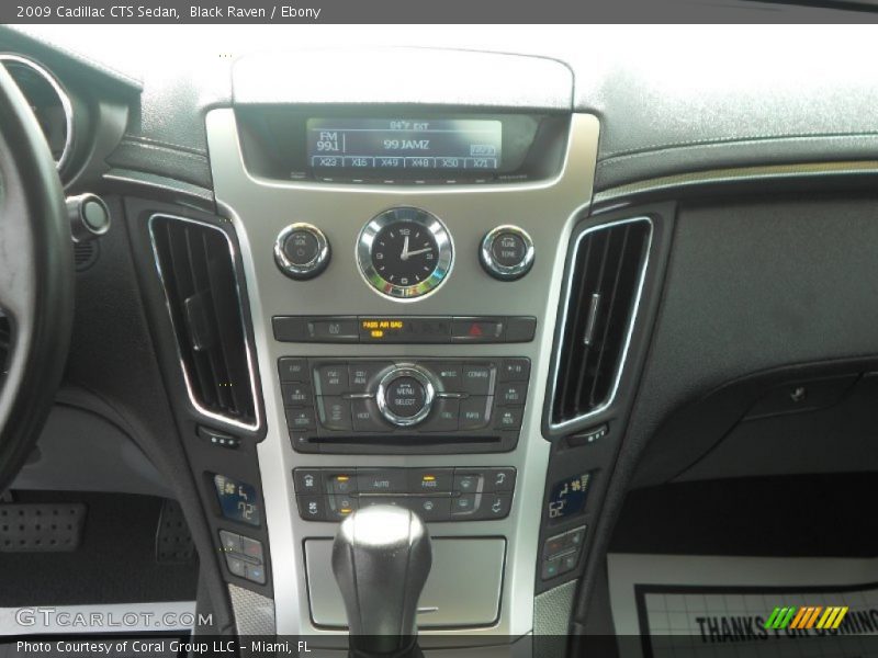 Black Raven / Ebony 2009 Cadillac CTS Sedan