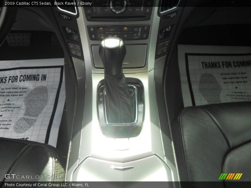 Black Raven / Ebony 2009 Cadillac CTS Sedan