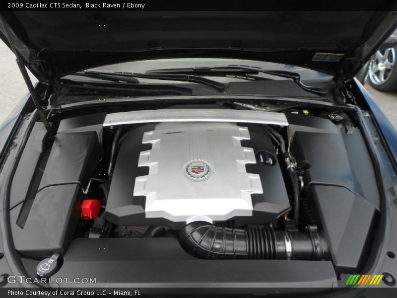 Black Raven / Ebony 2009 Cadillac CTS Sedan