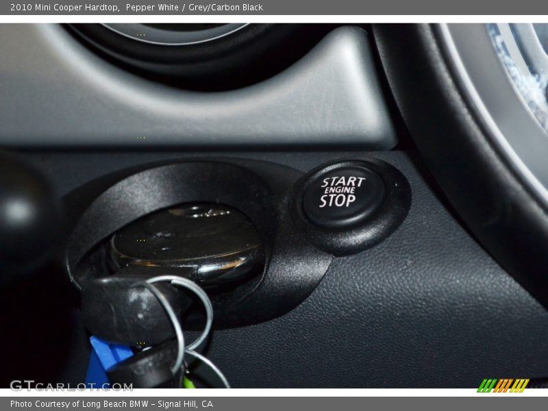 Pepper White / Grey/Carbon Black 2010 Mini Cooper Hardtop