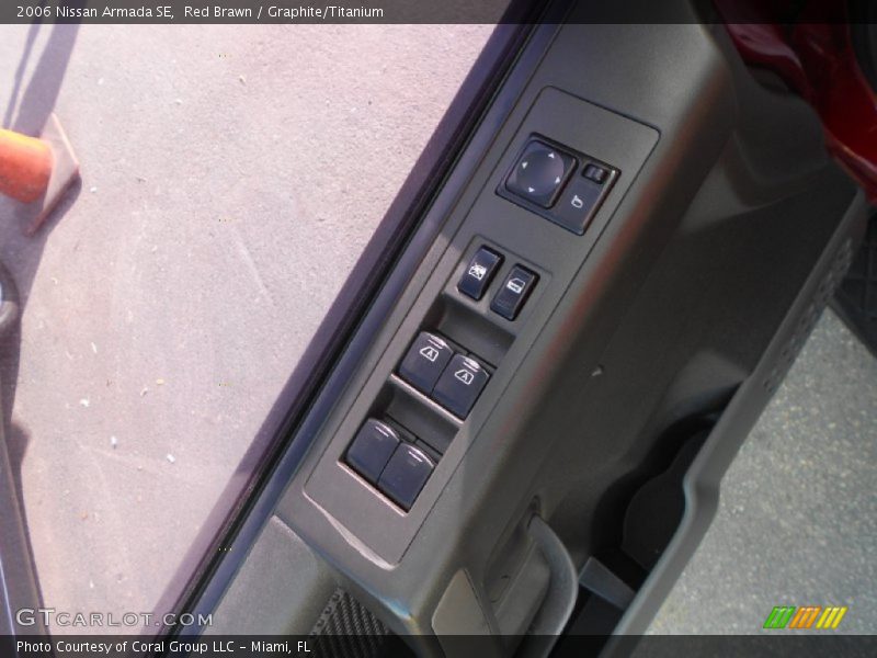 Red Brawn / Graphite/Titanium 2006 Nissan Armada SE