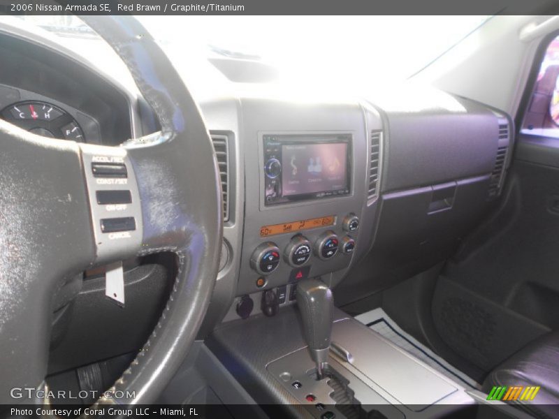 Red Brawn / Graphite/Titanium 2006 Nissan Armada SE