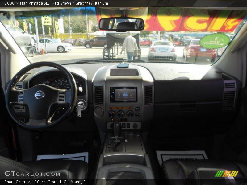 Red Brawn / Graphite/Titanium 2006 Nissan Armada SE