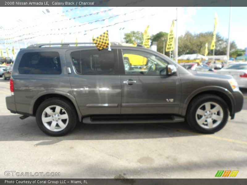 Galaxy Black / Charcoal 2008 Nissan Armada LE