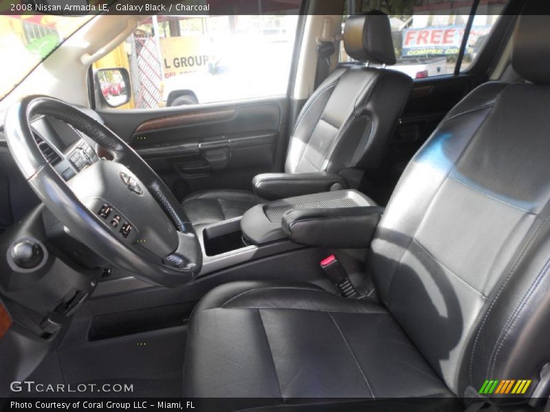 Galaxy Black / Charcoal 2008 Nissan Armada LE