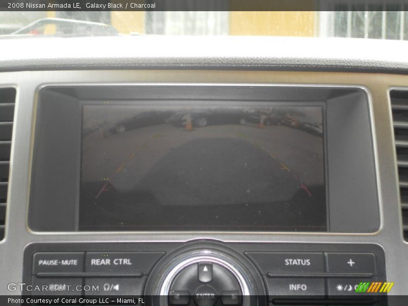 Galaxy Black / Charcoal 2008 Nissan Armada LE