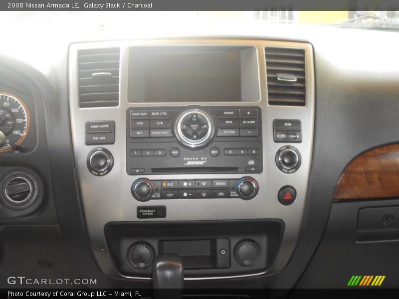 Galaxy Black / Charcoal 2008 Nissan Armada LE