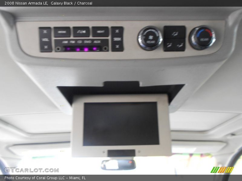 Galaxy Black / Charcoal 2008 Nissan Armada LE