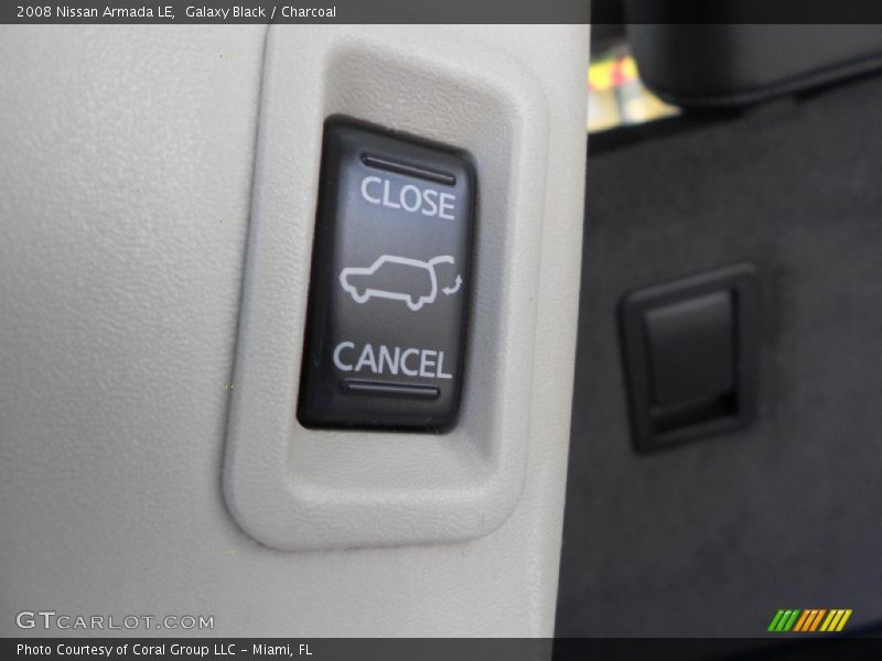 Galaxy Black / Charcoal 2008 Nissan Armada LE