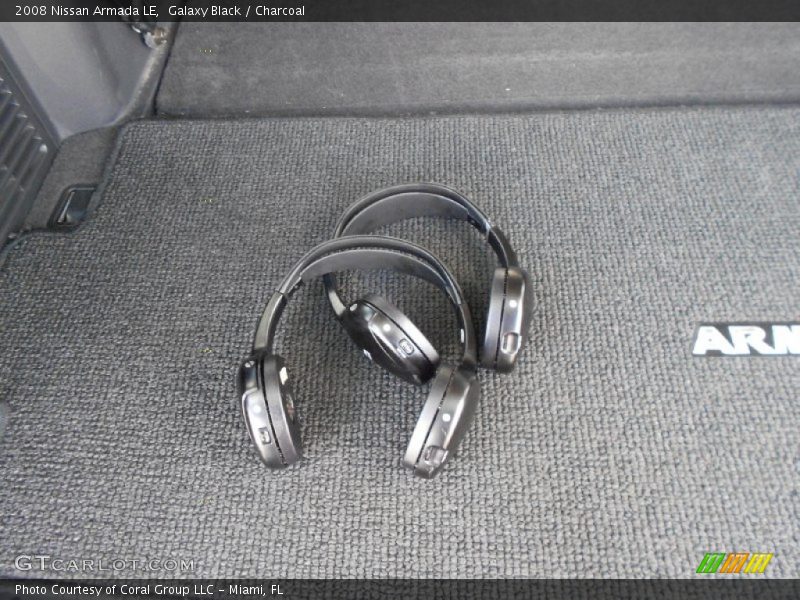 Galaxy Black / Charcoal 2008 Nissan Armada LE