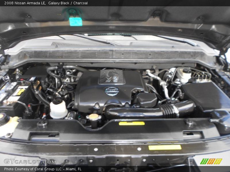Galaxy Black / Charcoal 2008 Nissan Armada LE