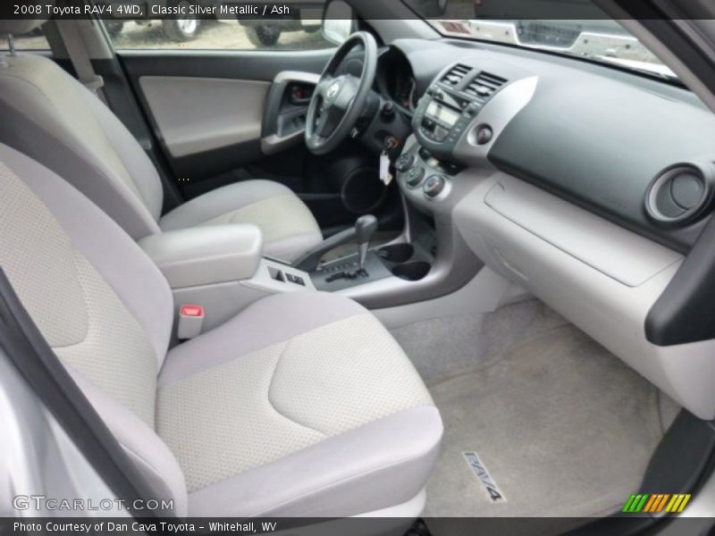  2008 RAV4 4WD Ash Interior