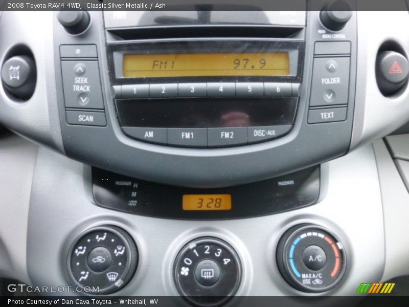 Controls of 2008 RAV4 4WD