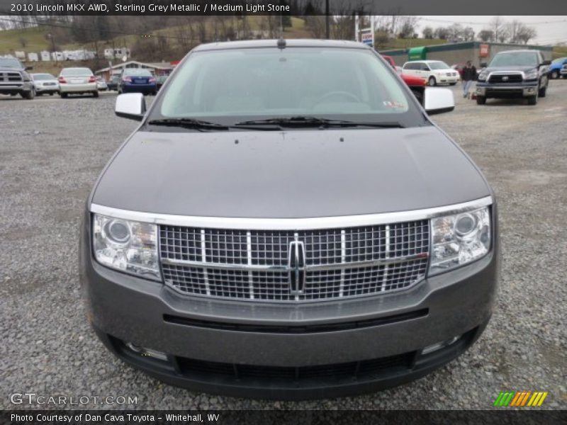 Sterling Grey Metallic / Medium Light Stone 2010 Lincoln MKX AWD