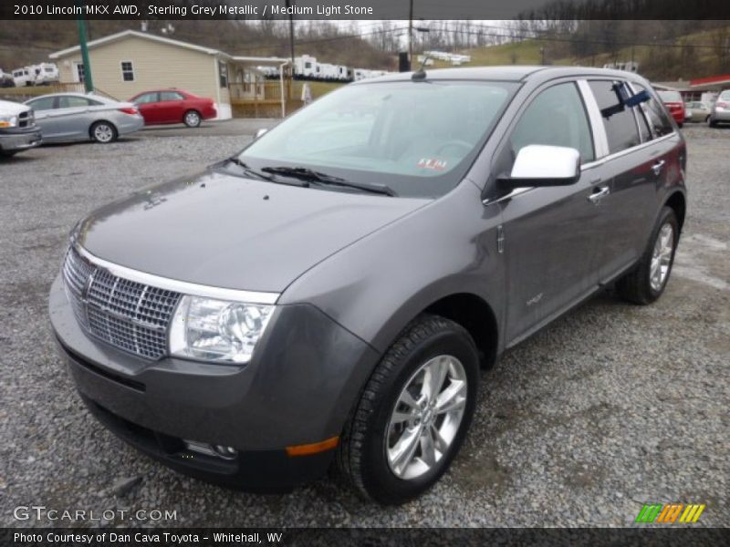 Sterling Grey Metallic / Medium Light Stone 2010 Lincoln MKX AWD