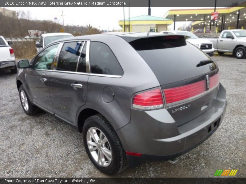 Sterling Grey Metallic / Medium Light Stone 2010 Lincoln MKX AWD