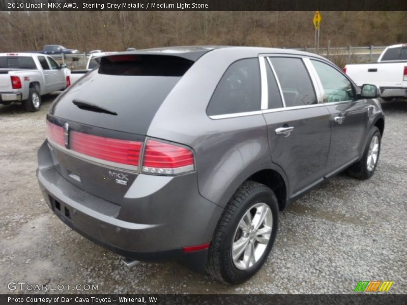 Sterling Grey Metallic / Medium Light Stone 2010 Lincoln MKX AWD